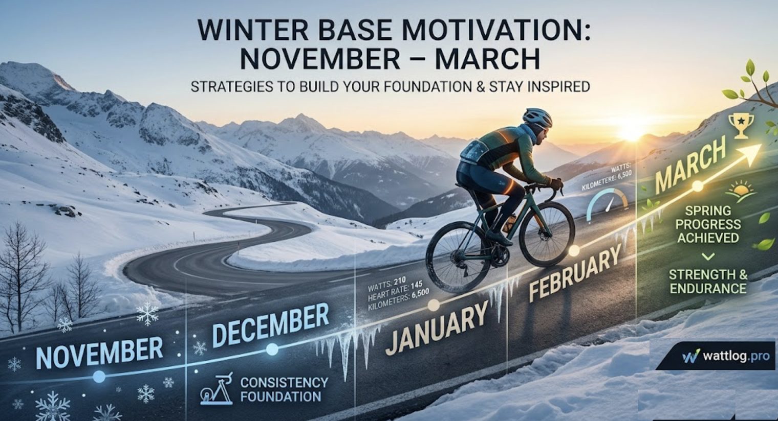 How to Stay Motivated to "Bank" Fitness from November to March