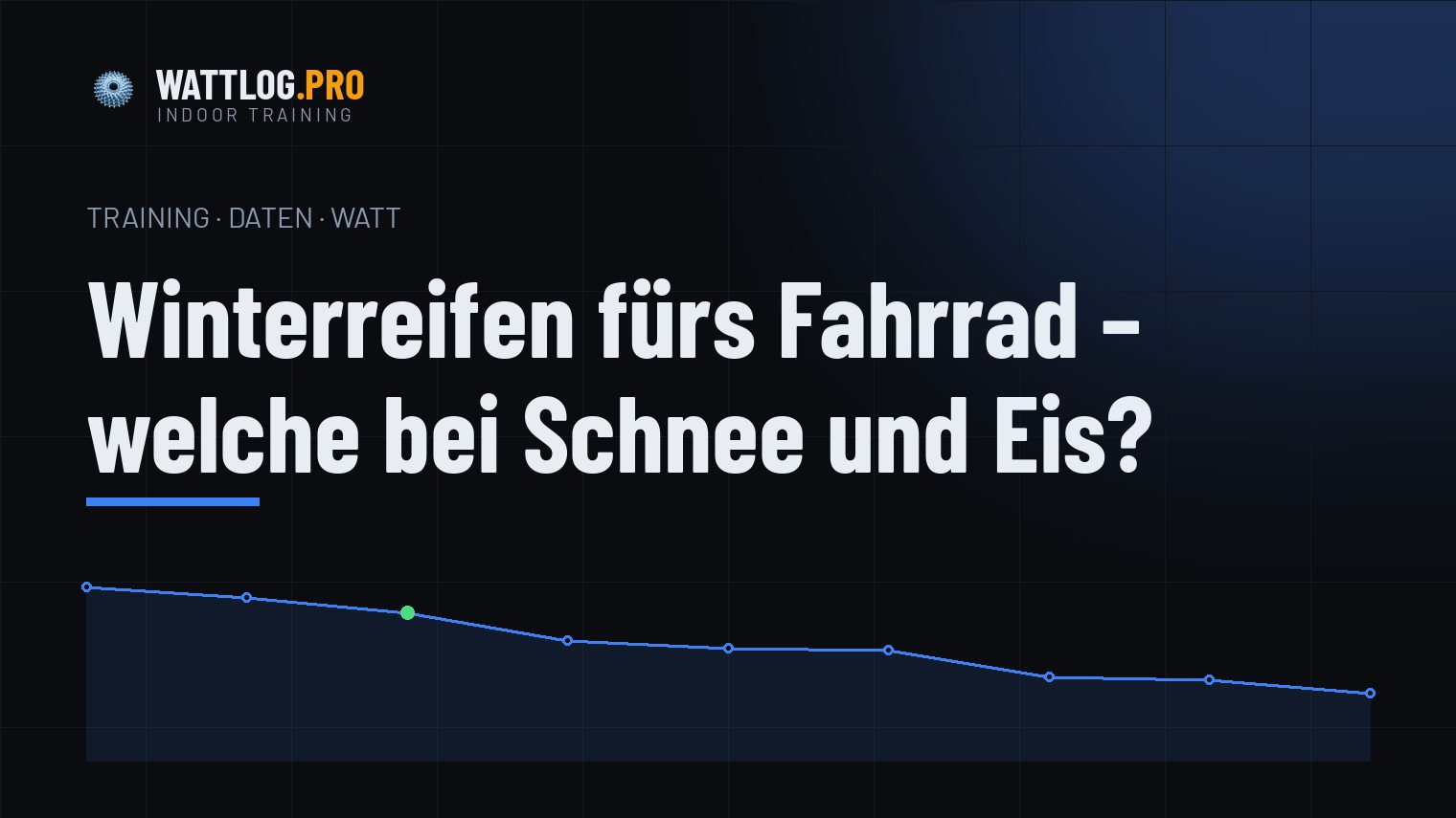 Winterreifen fürs Fahrrad — welche bei Schnee und Eis?