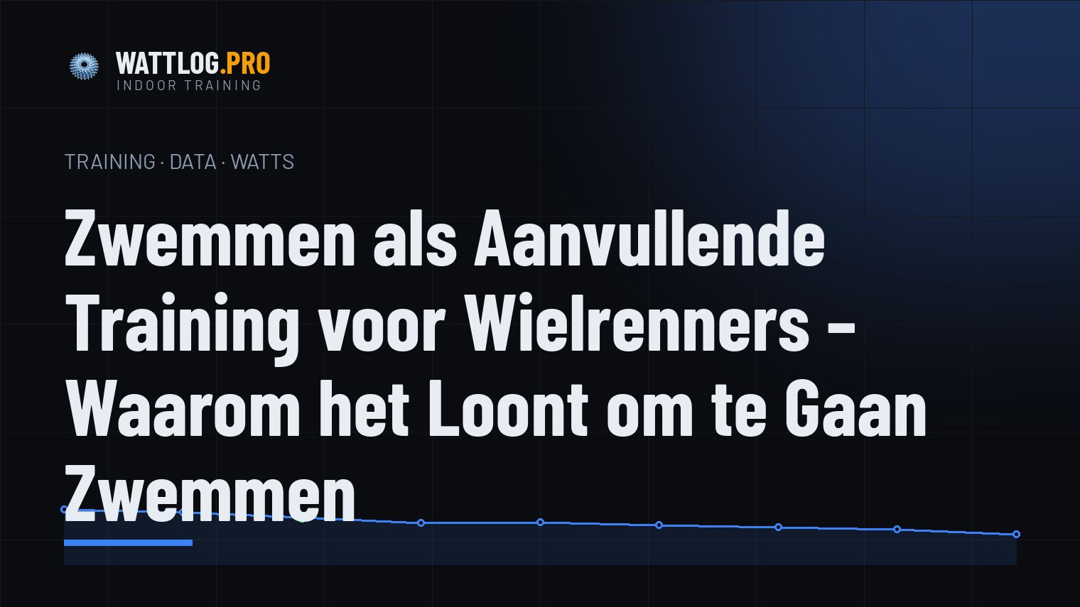 Zwemmen als aanvullende training voor wielrenners — waarom het loont om te gaan zwemmen